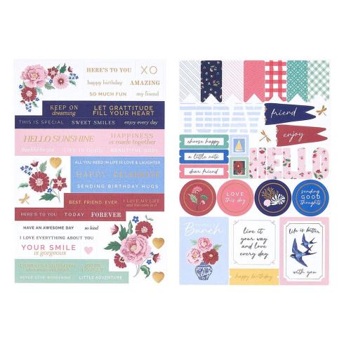Spellbinders - Aufkleber "Bayfair" Sticker