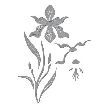Spellbinders - Stanzschablone "Layered Iris" Dies