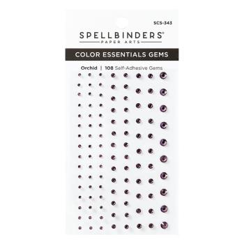 Spellbinders - Schmucksteine "Orchid" Gemstones 108 Stück