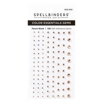 Spellbinders - Schmucksteine "Peach Blush" Gemstones 108 Stück