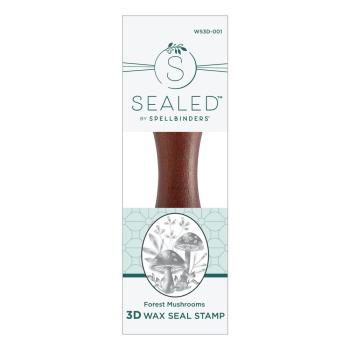 Spellbinders - Wachssiegel Stempel "Forest Mushrooms" Wax Seal Stamp