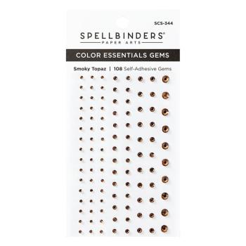 Spellbinders - Schmucksteine "Smoky Topaz" Gemstones 108 Stück