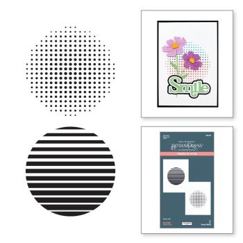 Spellbinders - Buchdrucktechnik "Spotlight Circle Duo" Press Plate