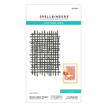 Spellbinders - Stanzschablone "Woven Lattice Texture" Dies