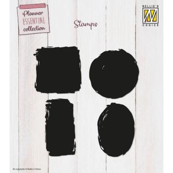 Nellie Snellen - Stempelset"Shapes" Clear Stamps Planer Essential Collection