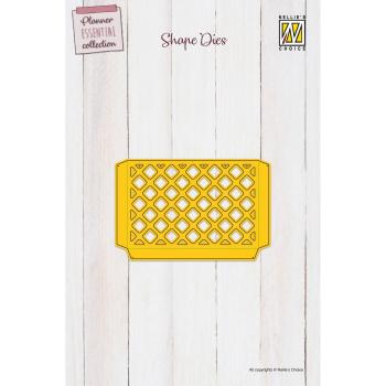 Nellie Snellen - Stanzschablone "Corner Pouch Square" Planer Essential Collection Dies