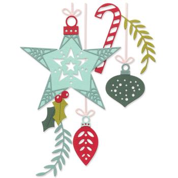 Sizzix - Stanzschablone "Festive Decorations" Thinlits Craft Dies by Olivia Rose