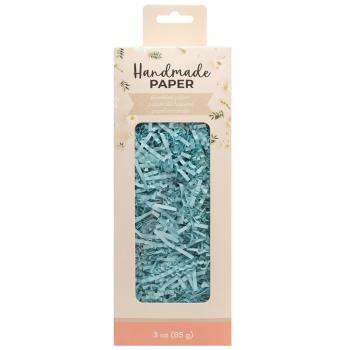 American Crafts - geschreddertes Papier "Blue" Handmade Paper - Shredded Paper 80g