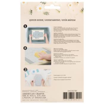 Preview: American Crafts - "Templates Envelopes and Tags" Handmade Paper