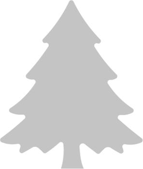 EK Tools - Large Punch - Motivstanzer "Weihnachtsbaum"