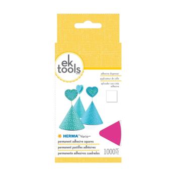 EK Tools - Klebepunkte "squares pink"