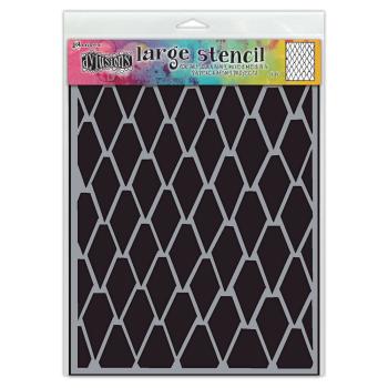 Ranger - Schablone 9x2 Inch "On Point" Dylusions Stencil