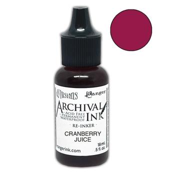 Ranger Ink - Dylusion Archival Ink Reinker "Cranberry Juice" Nachfüller