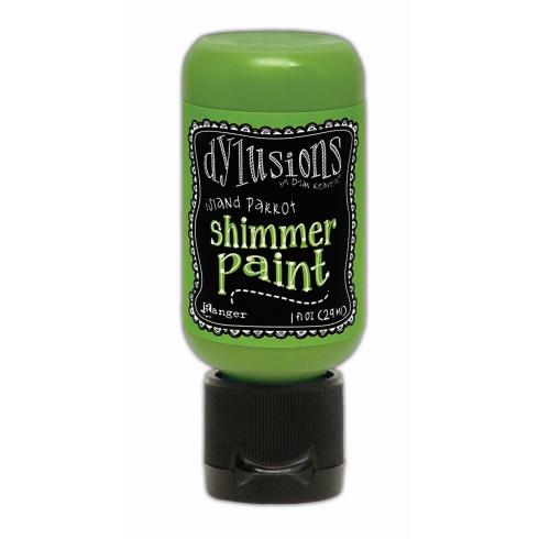 Ranger - Dylusions Flip Cap Paint Shimmer "Island Parrot" 29ml