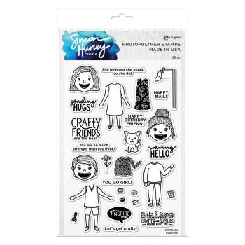 Ranger - Stempelset by Simon Hurley Create "Dudettes" Clear Stamps