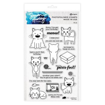 Ranger - Stempelset by Simon Hurley Create "Cool cats" Clear Stamps