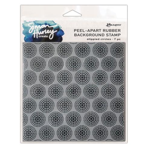 Ranger - Gummistempelset by Simon Hurley Create "Stippled circles" Rubber Stamp