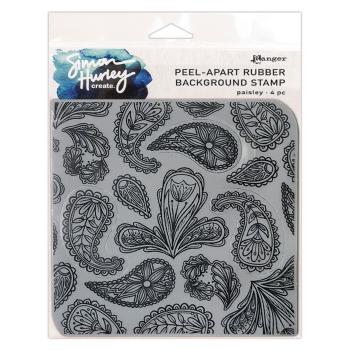 Ranger - Gummistempelset by Simon Hurley Create "Paisley" Rubber Stamp