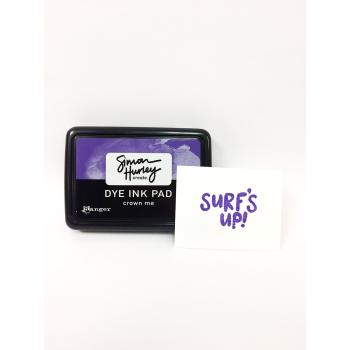 Ranger - Dye Ink Pad "Crown me" Design by Simon Hurley Create - Pigment Stempelkissen