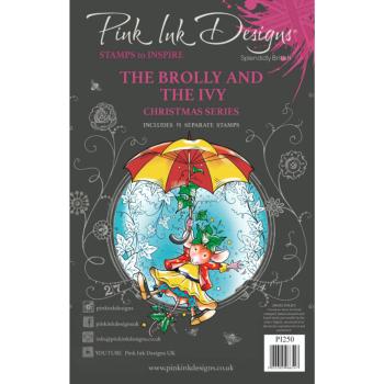 Pink Ink Designs - Stempelset "The Brolly & The Ivy" Clear Stamps
