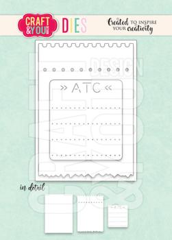 Craft & You Design - Stanzschablone "ATC Ticket" Dies