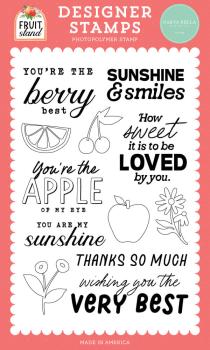 Carta Bella - Stempelset "Berry Best" Clear Stamps