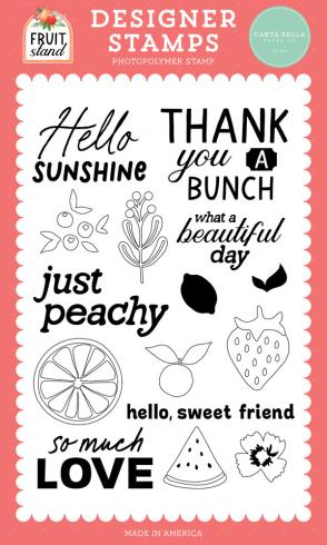 Carta Bella - Stempelset "Sweet Friend" Clear Stamps
