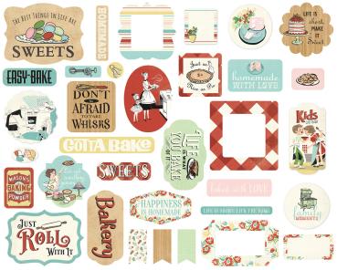Carta Bella - Stanzteile "Roll With It" Ephemera