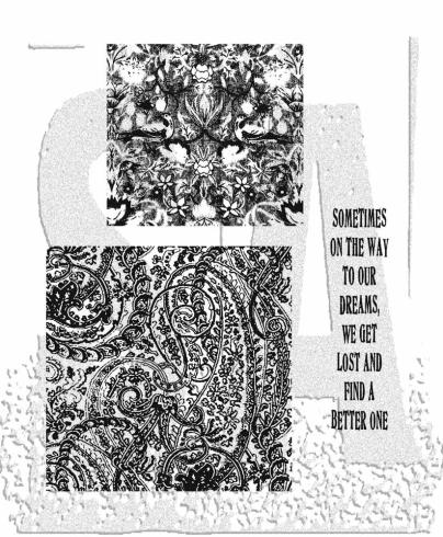 Stampers Anonymous - Gummistempelset "Garment District" Cling Stamp Design by Tim Holtz