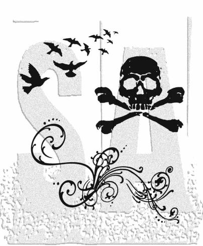 Stampers Anonymous - Gummistempelset "Anthology" Cling Stamp Design by Tim Holtz