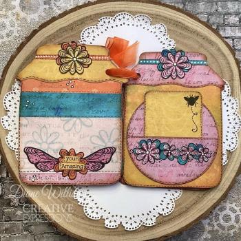 Creative Expressions - Stempelset "Bee Amazing" Clear Stamps 6x8 Inch Design by Dora