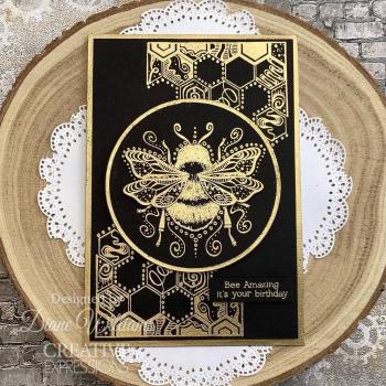 Creative Expressions - Stempelset "Bee Amazing" Clear Stamps 6x8 Inch Design by Dora