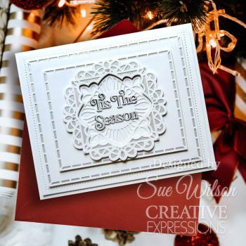 Creative Expressions - Stanzschablone "Festive Collection Pinwheel Snowflake" Craft Dies Design by Sue Wilson