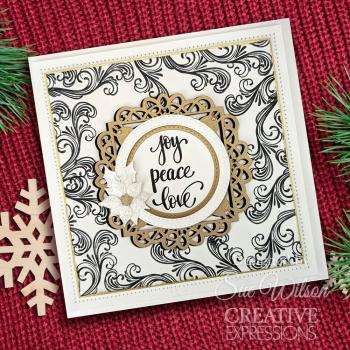 Creative Expressions - Stanzschablone "Festive Collection Pinwheel Snowflake" Craft Dies Design by Sue Wilson