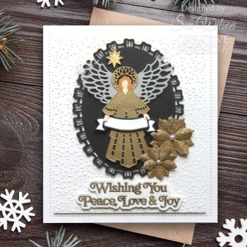 Creative Expressions - Stanzschablone "Festive Collection Stylish Poinsettia" Craft Dies Design by Sue Wilson