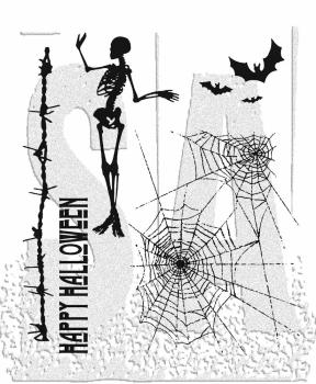 Stampers Anonymous - Gummistempelset "Trick-Or-Treat" Cling Stamp Design by Tim Holtz