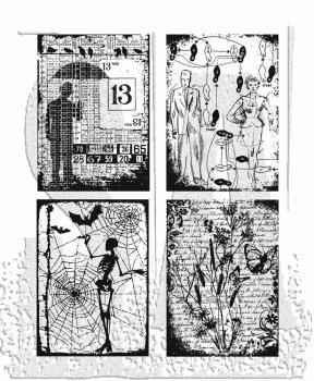 Stampers Anonymous - Gummistempelset "Eclectic Collages" Cling Stamp Design by Tim Holtz