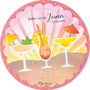 Marianne Design - Präge- und Stanzschalone "Cocktails & Mocktails" Collectables Dies