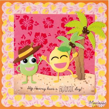Marianne Design - Präge- und Stanzschalone "Happy Fruits" Collectables Dies