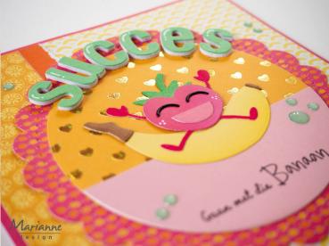 Marianne Design - Präge- und Stanzschalone "Happy Fruits" Collectables Dies