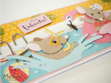 Marianne Design - Präge- und Stanzschalone "Pool" Collectables Dies