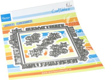 Marianne Design - Stanzschablone "Fijne Feestdagen Vierkant" Craftables Dies