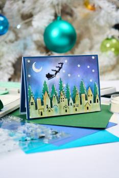 Sizzix - Stempelset "Cosmopolitan, The View" Clear Stamps Design by Stacey Park