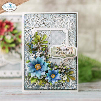 Elizabeth Craft Designs - Stanzschalone "Joyous Ornament Round" Dies