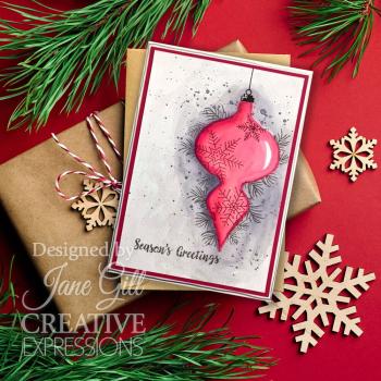 Woodware - Stempelset "Paintable Shapes Fancy Drop" Clear Stamps Design by Jane Gill