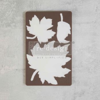 Re-Design with Prima - Gießform "Falling Leaves Fantasy" Mould 5x8 Inch