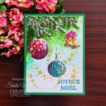 Creative Expressions - Stempelset "Believe" Clear Stamps 6x8 Inch Design by Taylor Made Journals