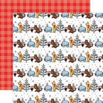 Echo Park - Designpapier "Winnie The Pooh Christmas" Collection Kit 12x12 Inch - 12 Bogen