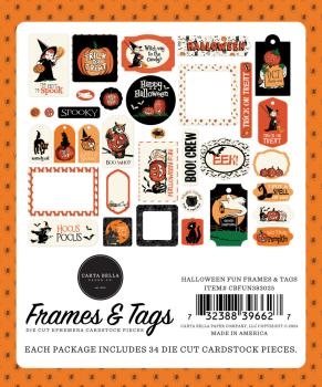 Carta Bella "Halloween Fun" Frames & Tags