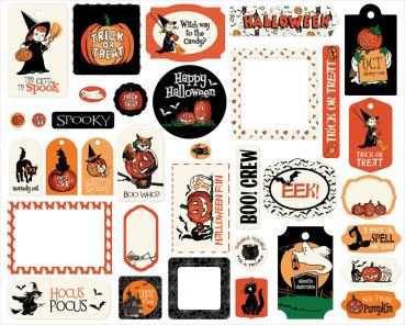 Carta Bella "Halloween Fun" Frames & Tags